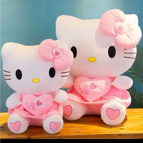 Hello Kitty Pink and White Plush Stuffed Animal
0212 - Picture 6 of 6
